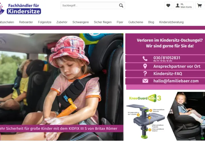 Sichere Kindersitze mit 2 Punkt Sicherheitsgurt für Ihr Auto finden