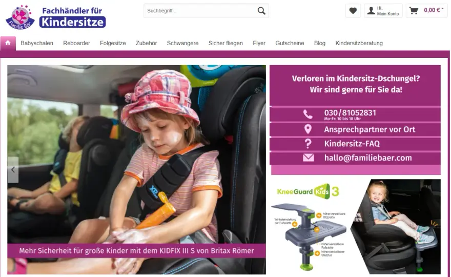 Sichere Kindersitze mit 2 Punkt Sicherheitsgurt für Ihr Auto finden